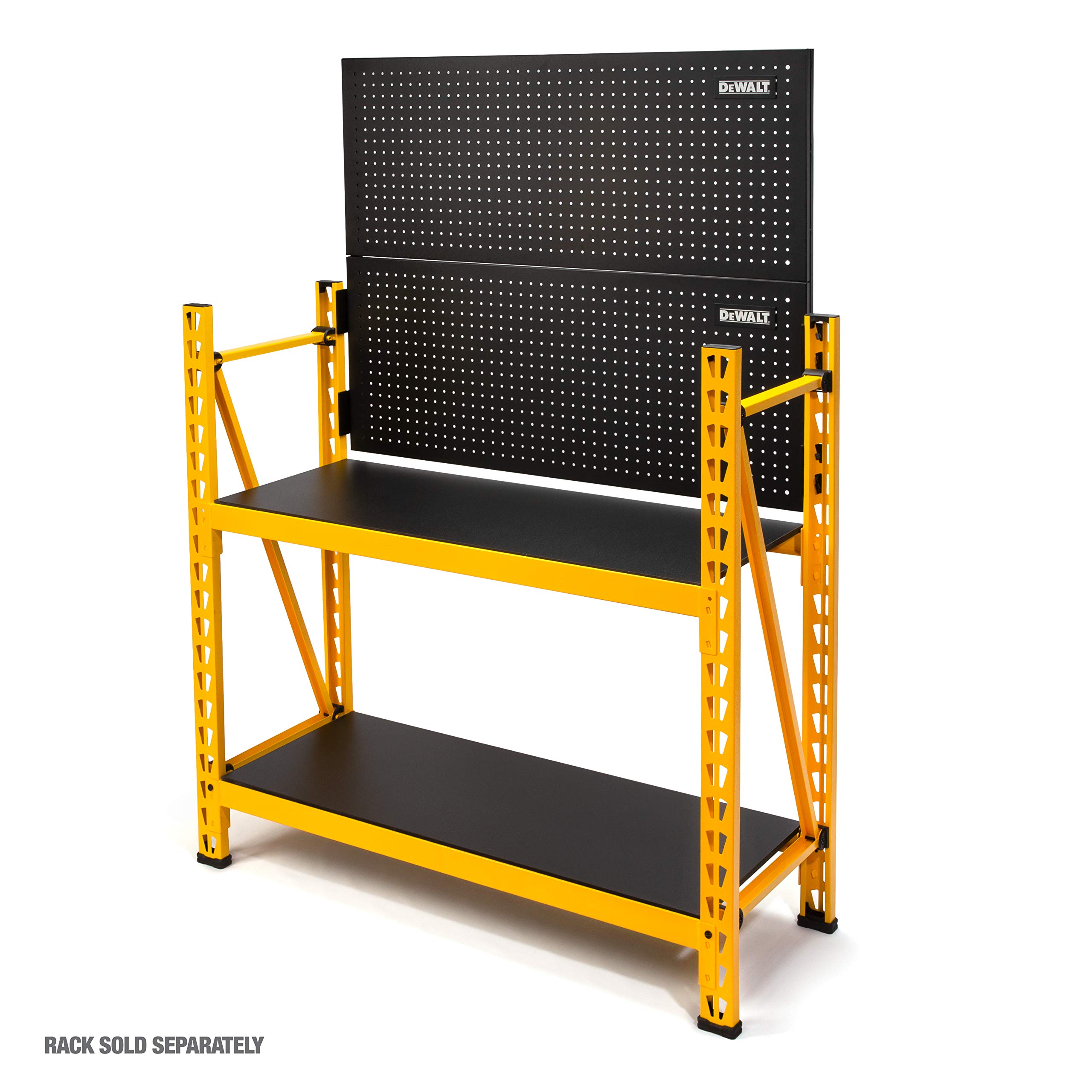 **DeWalt Pegboard Storage Accessory Kit – 48 x 18 Inches with Locking Pins – Organize Tools & Workshop Supplies (Shelves Not Included) – Perfect for Garage, Workshop & DIY Projects**