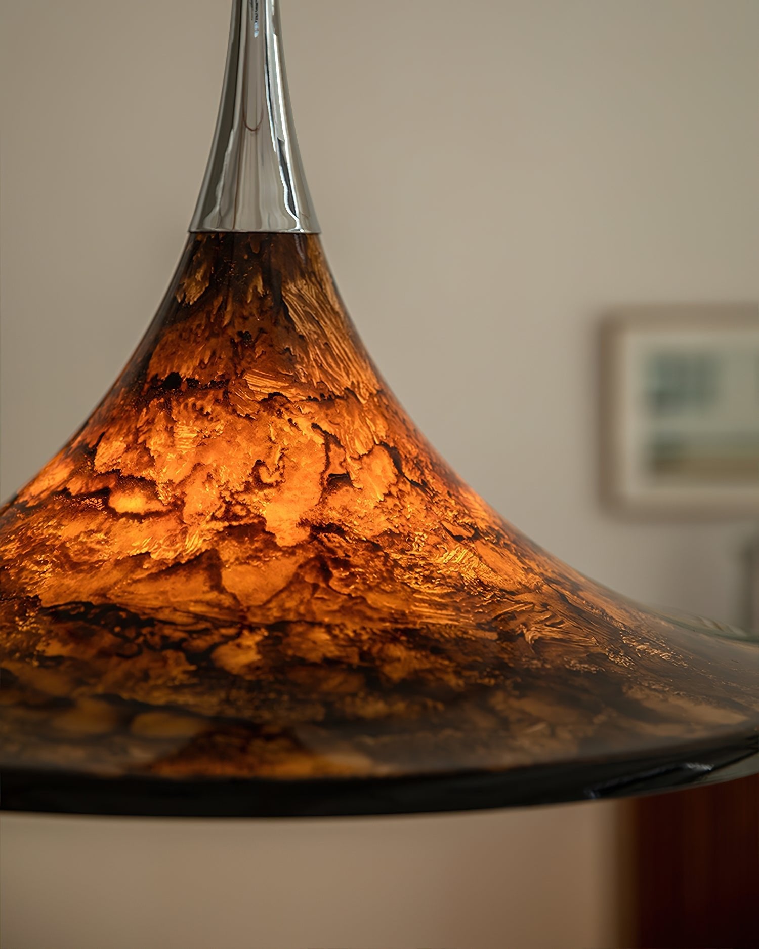 Stylish Horn of Light Pendant Lamp - Modern Nordic Ceiling Lighting Fixture for Living Room, Bedroom & Dining Area