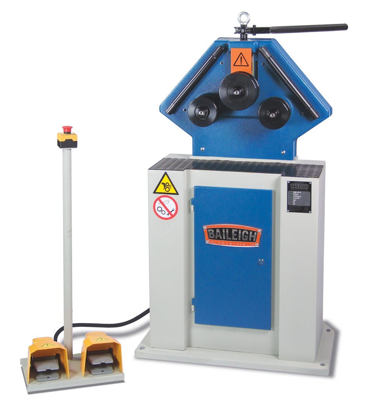 Baileigh Industrial BA9 1006852 Ring Roll Machine R M40 - Professional Metal Bending Tool for Jewelry Making & Metal Fabrication - Perfect for Workshops, DIY Projects & Industrial Applications