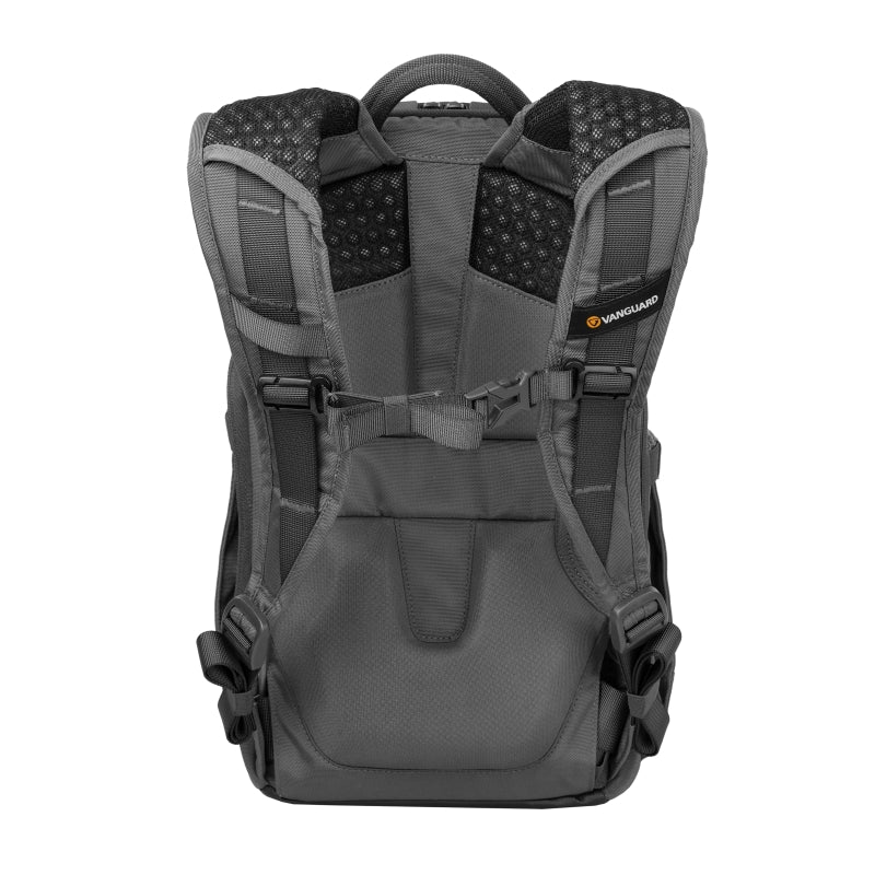 VEO S41 Gray Camera Backpack with USB Charging Port & Side Access - Waterproof DSLR/SLR/Mirrorless Camera Bag for Travel & Outdoor Photography