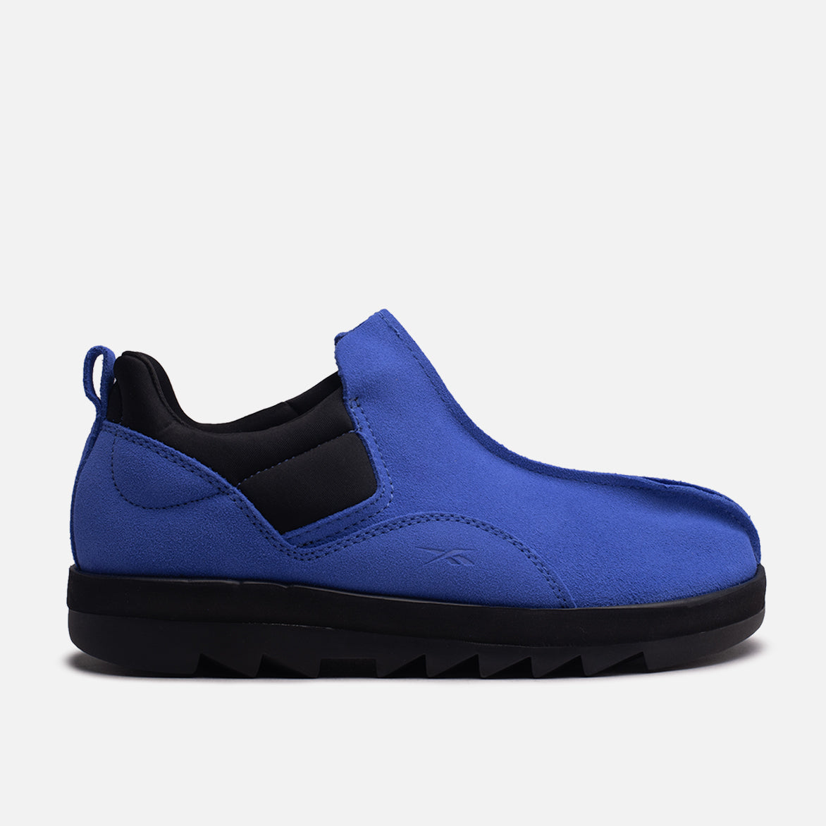BEATNIK MOC Blue & Black Slip-On Shoes for Men - Comfortable Casual Loafers for Walking, Driving, and Everyday Wear