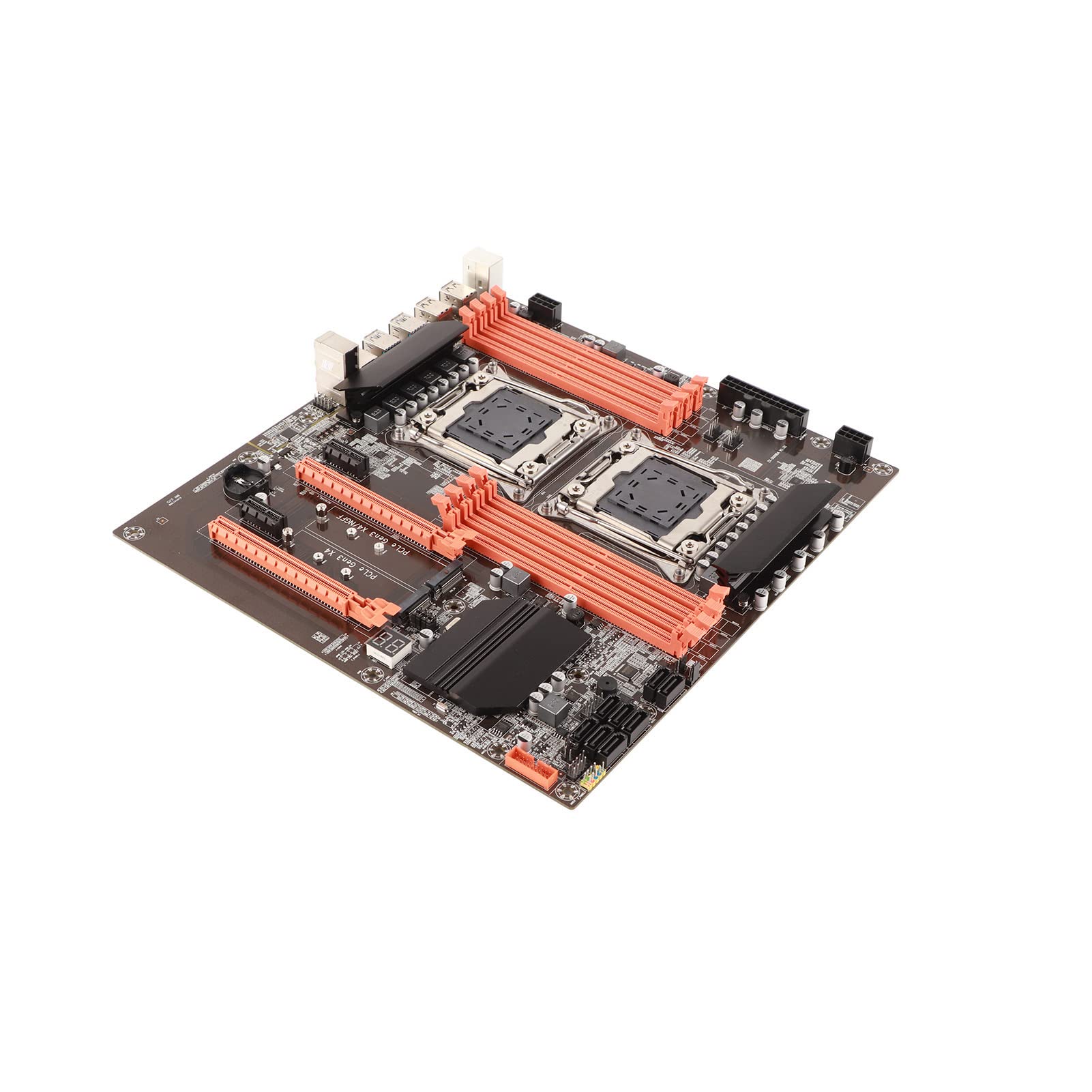 Akozon X99 Motherboard - Dual Socket LGA 2011-3, DDR4 Support, M.2 & SATA Ports, USB 3.0 - Ideal for Gaming PCs, Workstations & Content Creation Studios