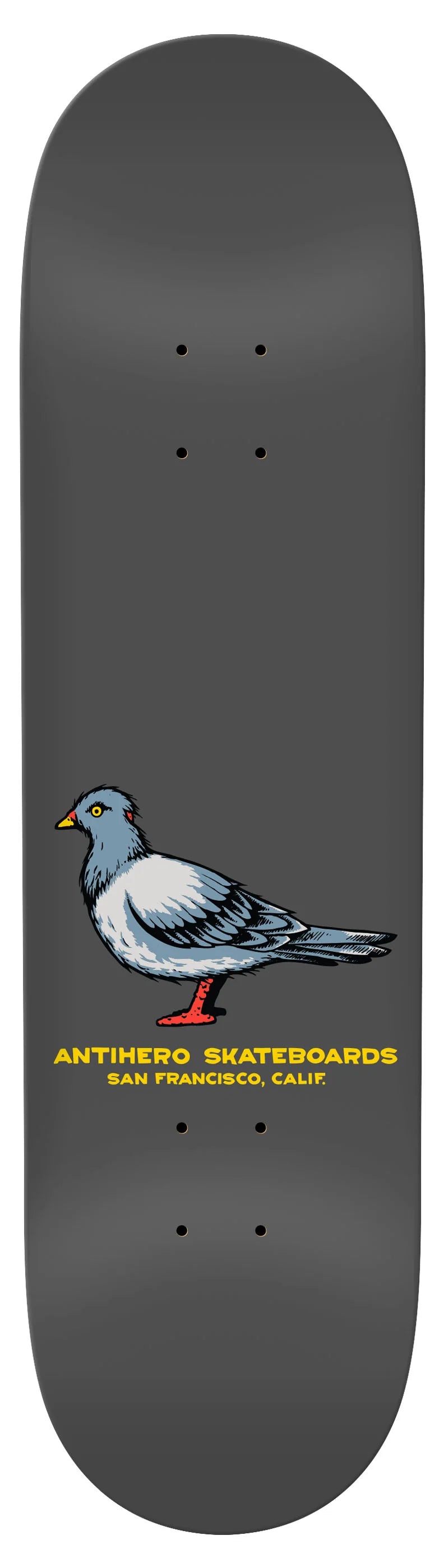 Anti Hero Team Pigeon Skateboard Deck - Premium Quality Skateboard for Street & Park Riding - Perfect for Skaters, Beginners & Collectors