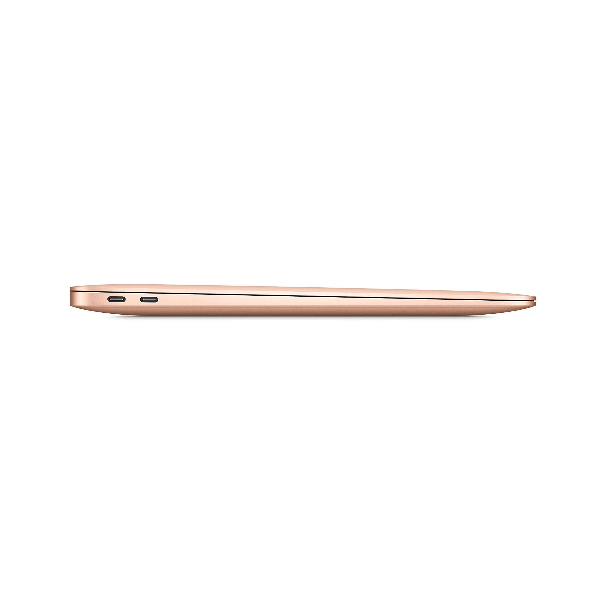 Refurbished 2020 Apple MacBook Air 13-inch with M1 Chip, 8GB RAM & 512GB SSD in Gold - Perfect for Students, Remote Work & Creative Professionals