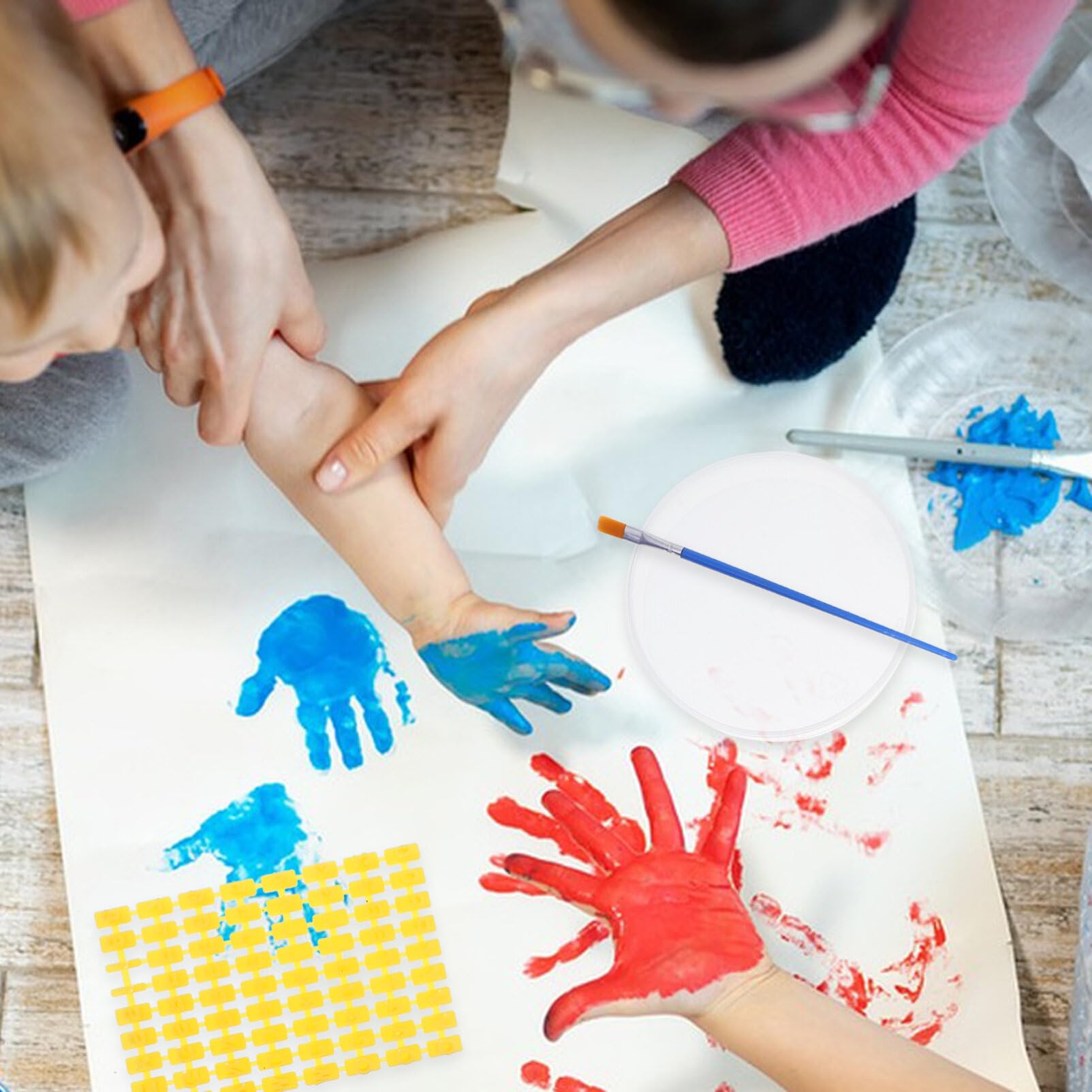Personalized Baby Handprint & Footprint Casting Kit - Create Lasting Keepsakes for Newborns, Perfect Baby Shower Gift & First Year Milestone Memory