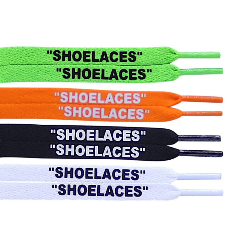 Flat Shoelaces for Sneakers & Casual Shoes - Durable & Stylish Shoe Laces for Men & Women - Perfect for Running, Walking & Everyday Wear