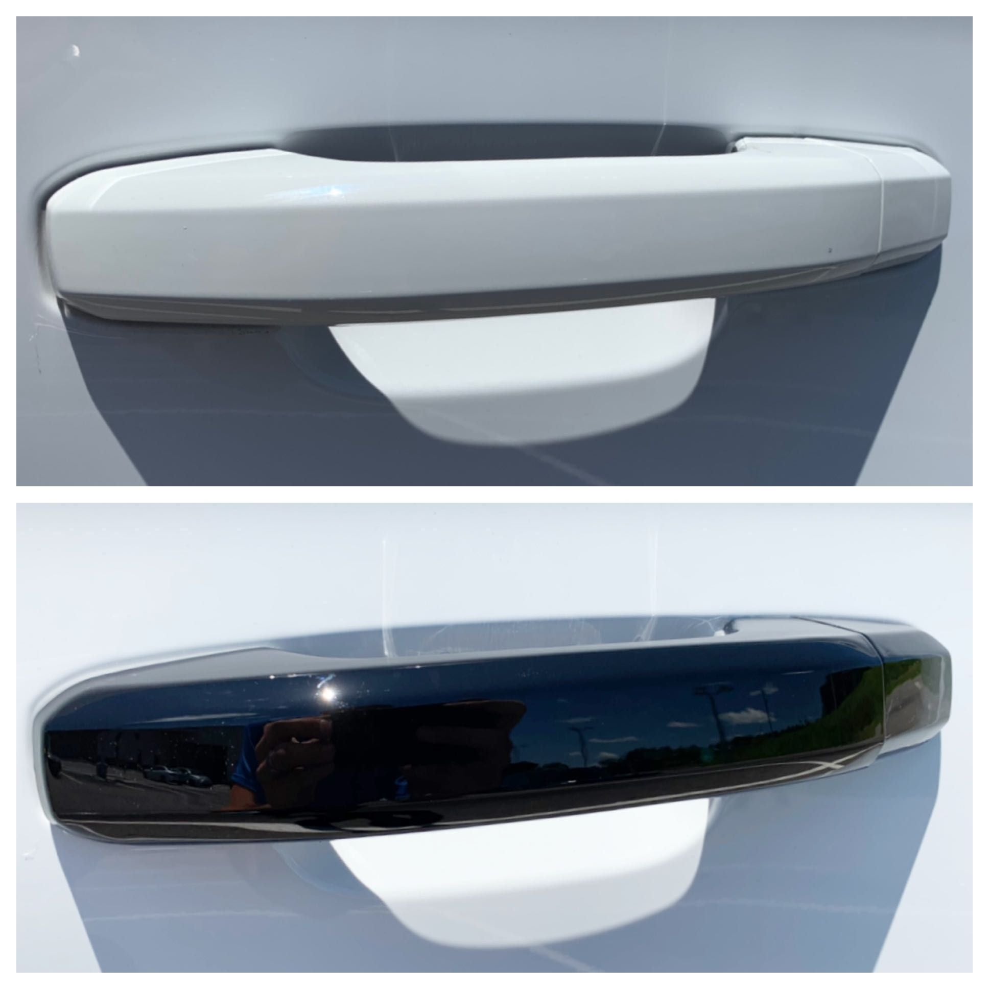 Gloss Black Chrome Delete Door Handle Cover for Cars - No Smart Key - Model DH6226BLK | Upgrade Your Vehicle's Exterior Style for a Sleek Look
