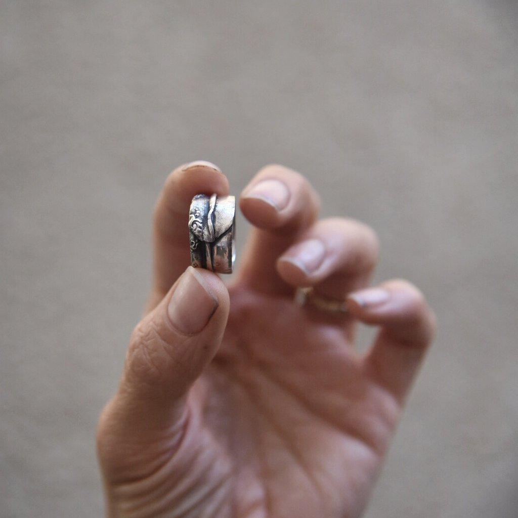 Elegant Silver Hanta Ring for Women - Minimalist Boho Jewelry - Perfect for Everyday Wear, Parties & Gifts
