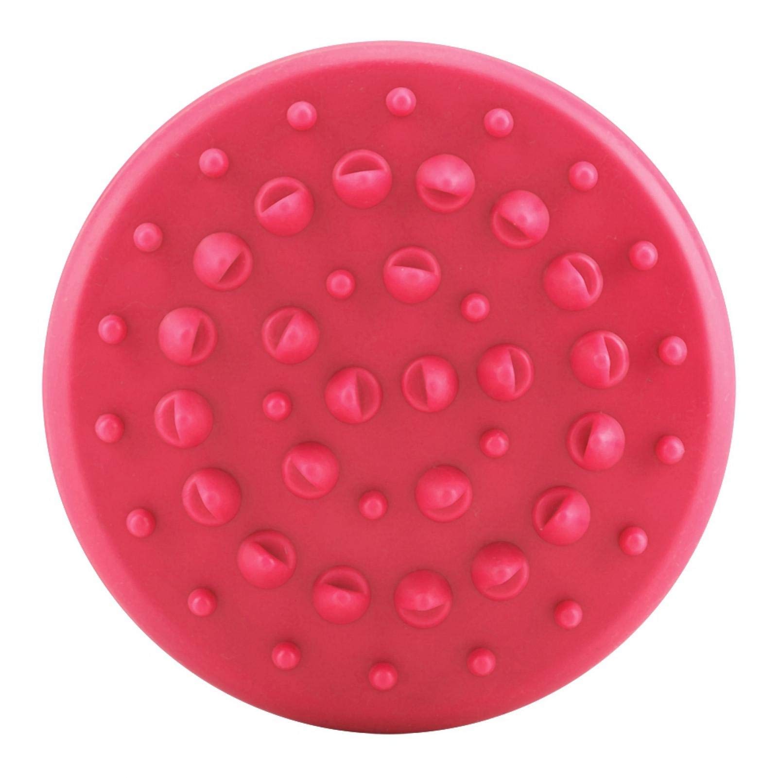 Exfoliating Bath Brush for Smooth Skin - Gentle Body Scrub & Anti-Cellulite Massage Brush - Portable Shower Brush for Spa & Home Use (Pink) - Perfect for Dry Brushing & Relaxing Bath Time
