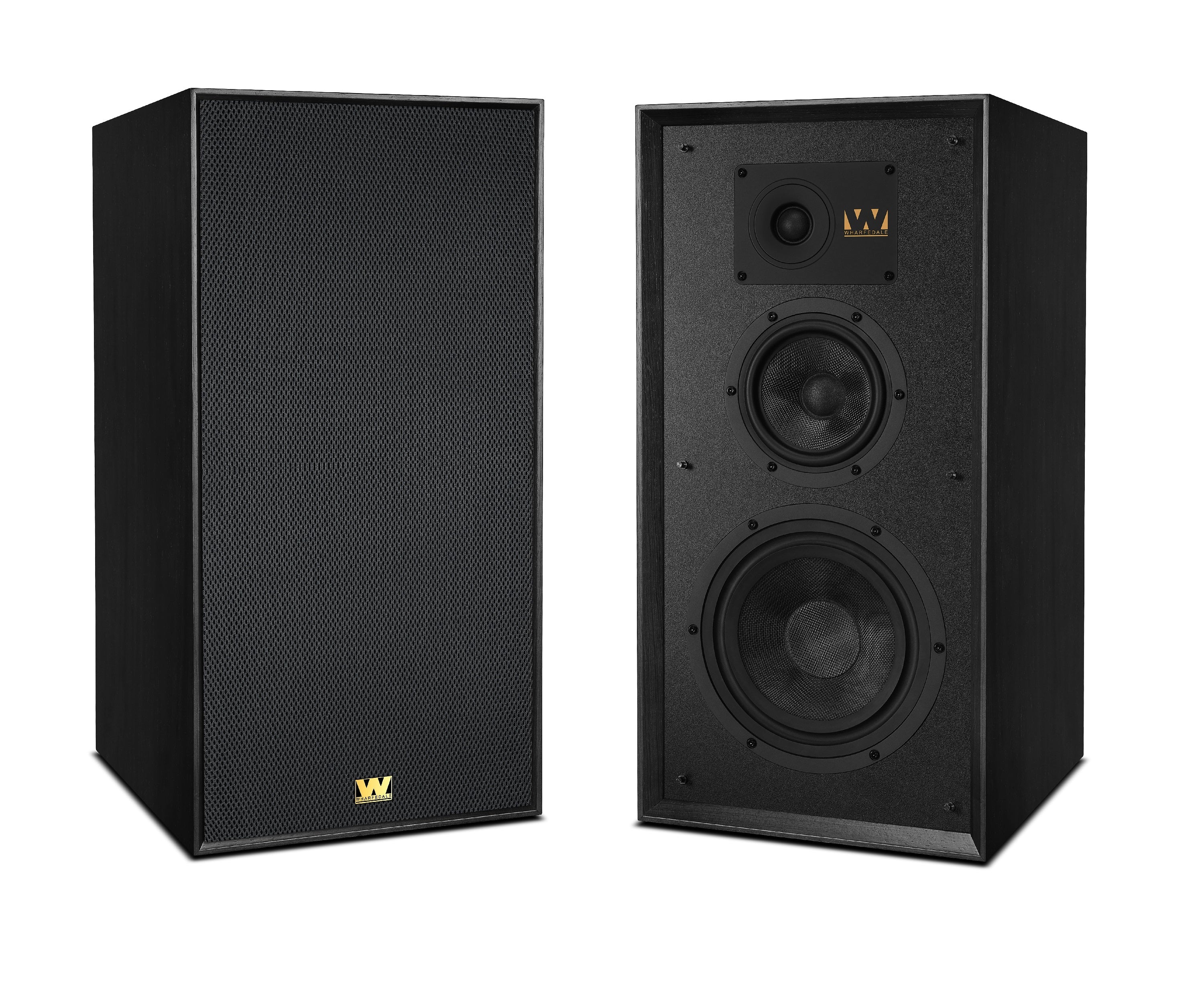 Wharfedale Super Linton Bookshelf Speakers Pair - High-Fidelity Stereo Sound for Home Audio, Music & Movies - Perfect for Living Room, Home Theater & Office Setup