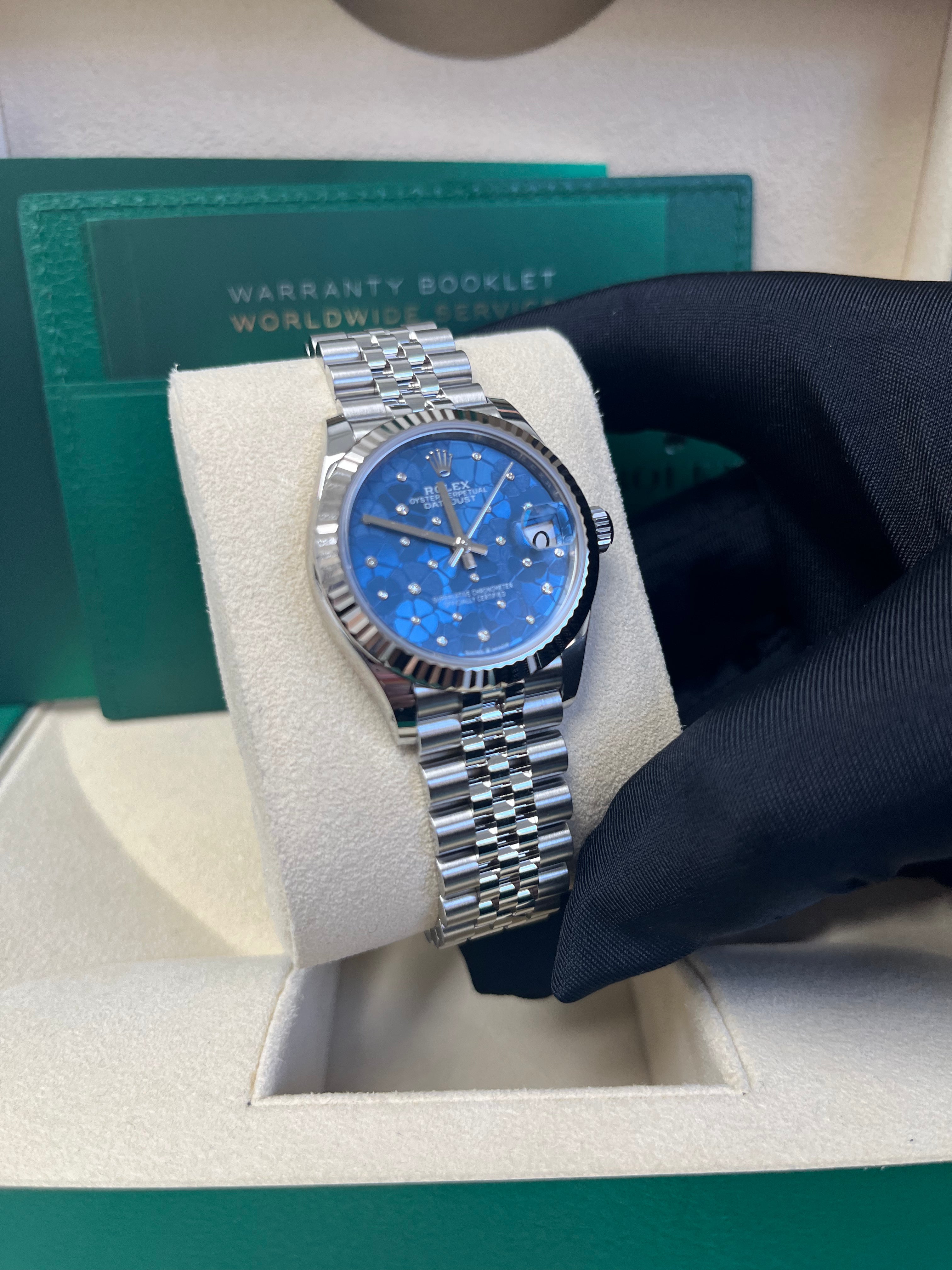 Rolex Datejust 31mm Watch - 2022 New Model Oystersteel & White Gold Jubilee Bracelet (Ref.278274) | Luxury Women's Watch for Business, Party & Special Occasions