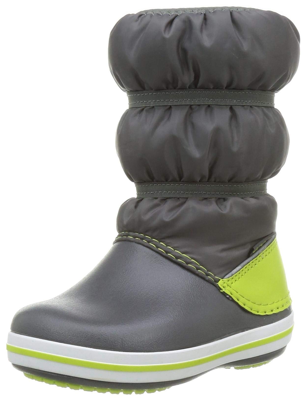 Crocs Boys' Snow Boots - Waterproof Winter Boots for Kids, Warm & Comfortable Snow Shoes for Boys - Perfect for Snow Play, Hiking, and Outdoor Adventures