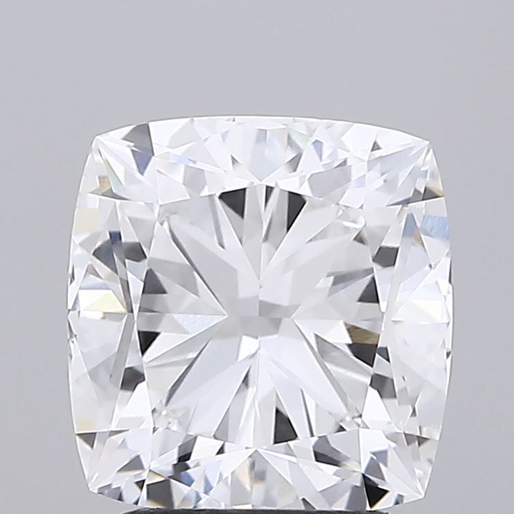 2.57 Carat D Color IF Clarity Cushion Cut Lab-Grown Diamond for Engagement Rings & Fine Jewelry