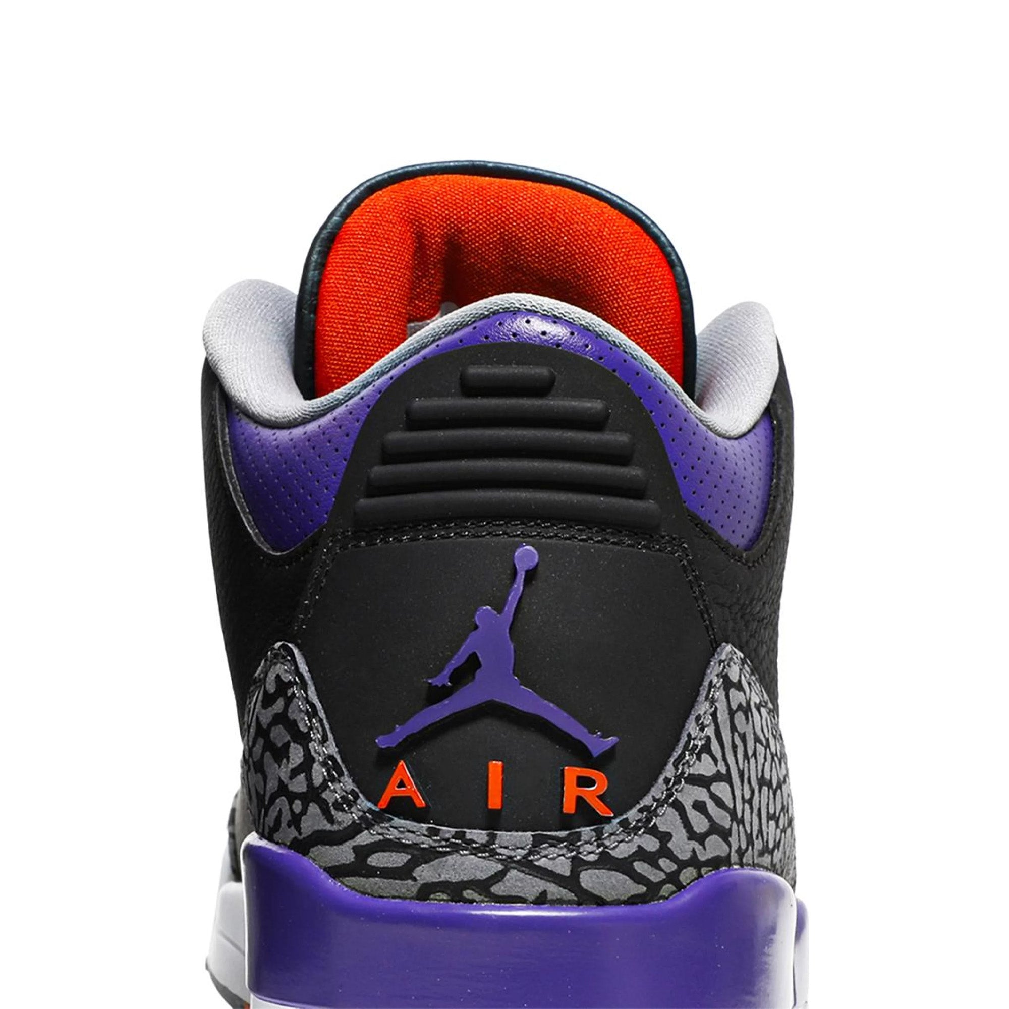Air Jordan 3 Retro 'Court Purple' Basketball Shoes - Men's Sneakers for Sports & Casual Wear - Perfect for Basketball Games, Street Fashion & Collectors