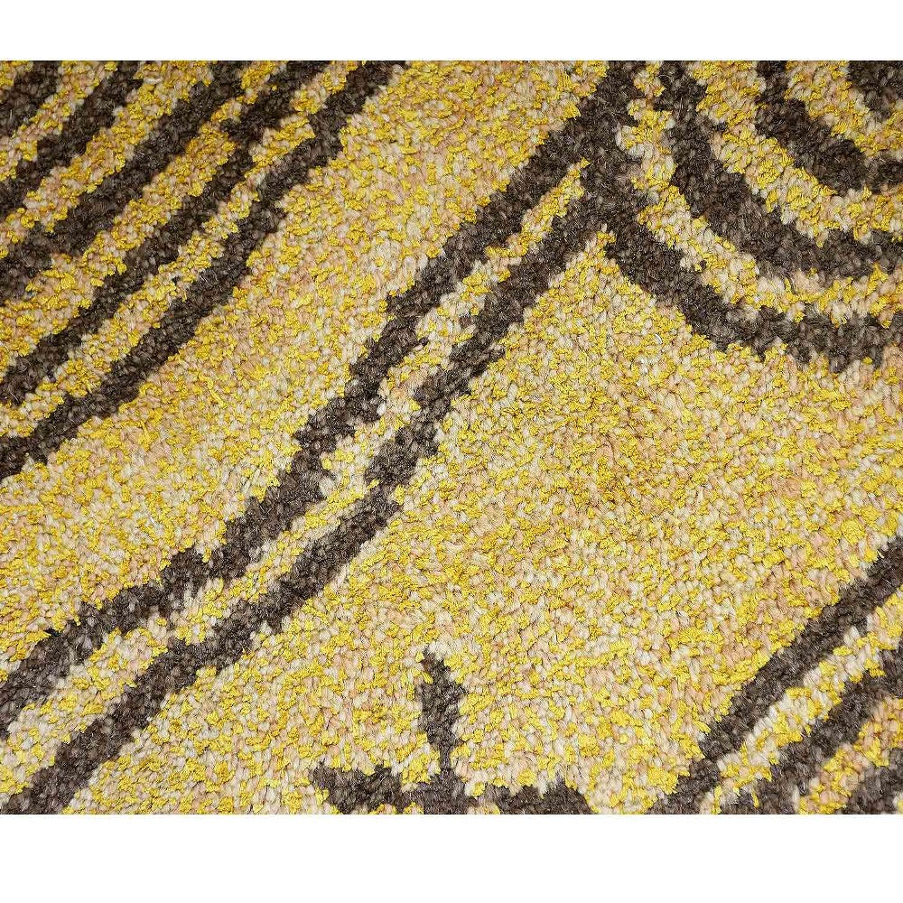 Handmade Infinitum Hand Knotted Wool Rug - Premium Bohemian Style Area Rug for Living Room, Bedroom & Home Decor
