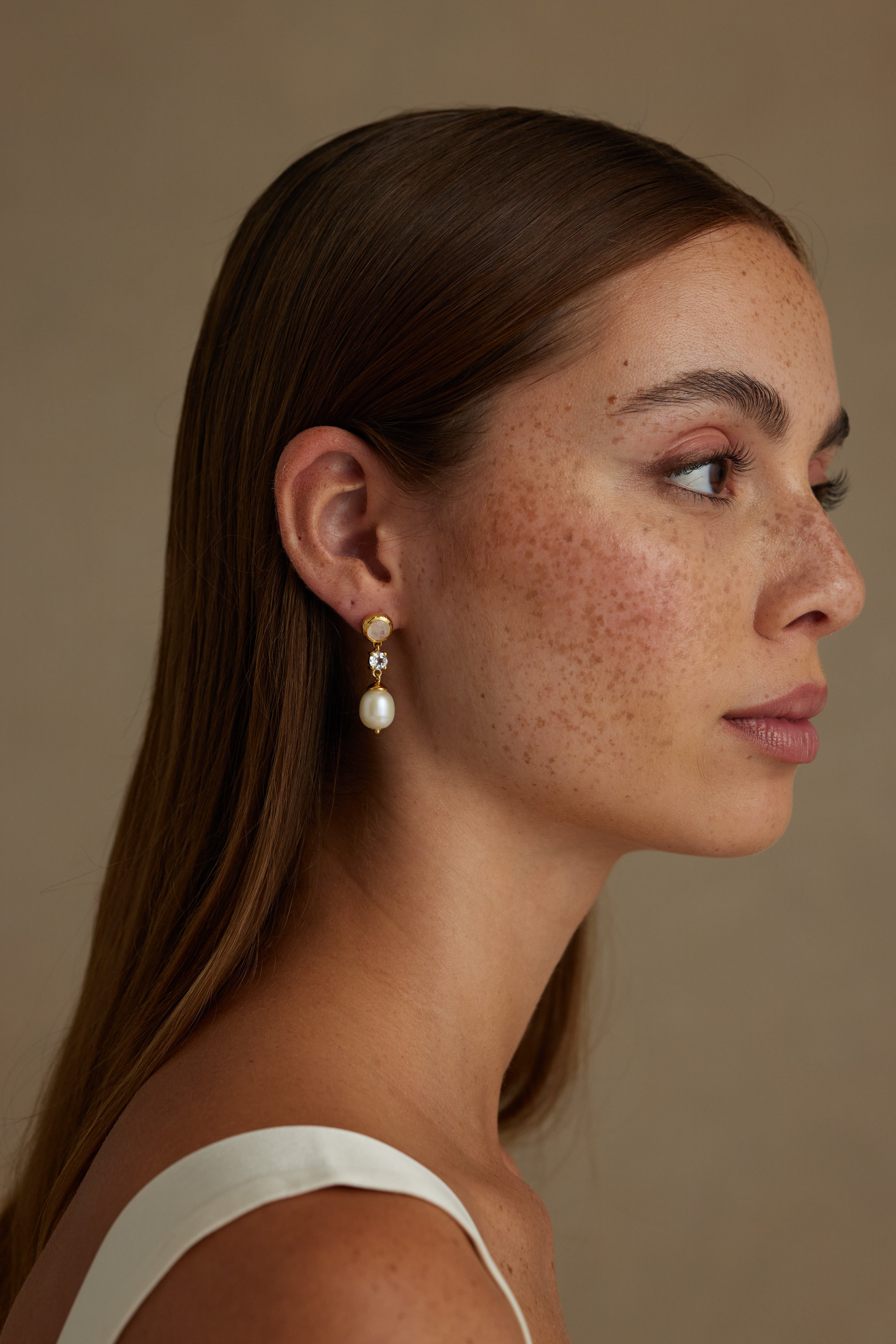 Daphne Gold Earrings for Women - 14K Solid Gold Hoop Earrings, Hypoallergenic & Tarnish-Free - Perfect for Everyday Wear, Parties & Gifts