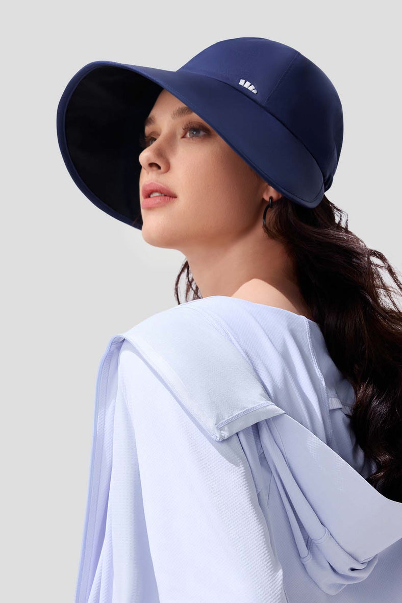 Women's UPF100+ Duckbill Sun Hat with Side Shield - BM715 - Perfect for Beach, Hiking & Outdoor Activities