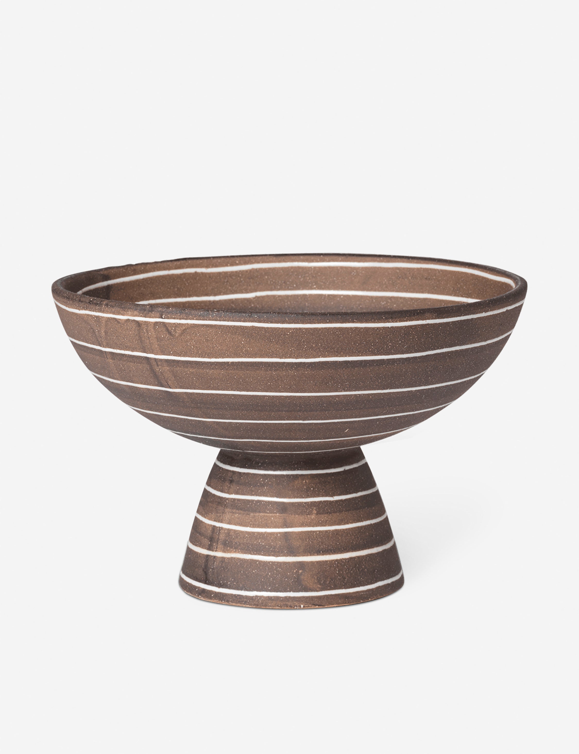 Ferm Living Brura Bowl - Handmade Ceramic Serving Bowl for Salads, Pasta, and Snacks - Perfect for Dining, Entertaining, and Home Decor