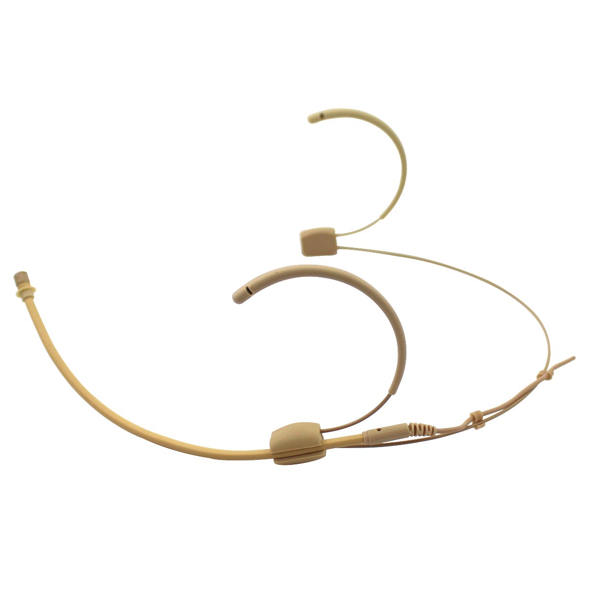 JK Pro Earhook Headset with Omnidirectional Microphone - Compatible with Shure Wireless Transmitters (Mini XLR TA4F Plug) - Ideal for Live Performances, Broadcasting, and Professional Audio Recording