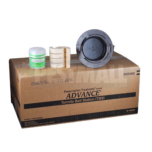 Advanced Termite Bait System - Complete DIY Termite Control Kit for Home Protection | Effective Subterranean Termite Treatment & Prevention | Ideal for Basements, Foundations & Wood Structures