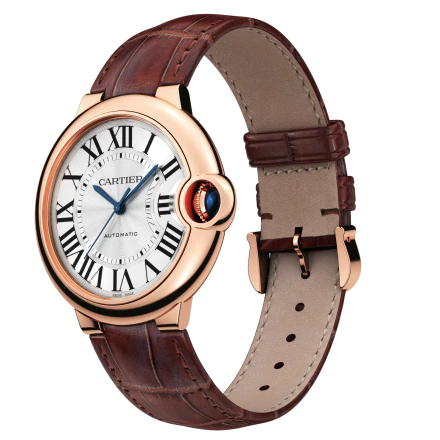 Cartier Ballon Bleu 18K Rose Gold Unisex Luxury Watch - Perfect for Gifts, Special Occasions & Everyday Elegance