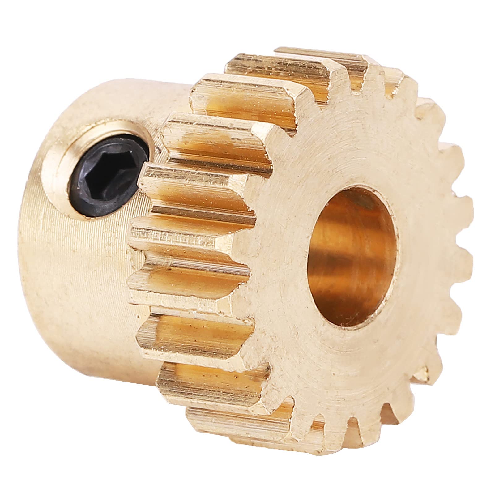 20 Tooth Pinion Gear (6mm Round Hole, Modulus 0.8) - High Precision Industrial Robot Parts & Accessories for CNC Machines, Automation Systems, and Robotics Projects