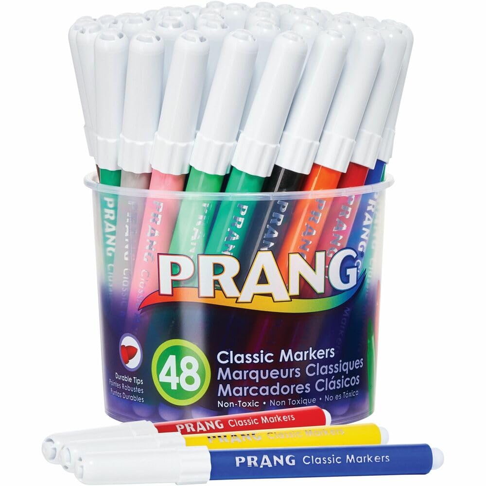 Premium Classic Bullet Tip Art Markers - 24 Vibrant Colors for Professional Drawing, Sketching & Illustration | Perfect for Artists, Designers & Craft Enthusiasts | Ideal for Bullet Journaling, Comic Art & Adult Coloring Books