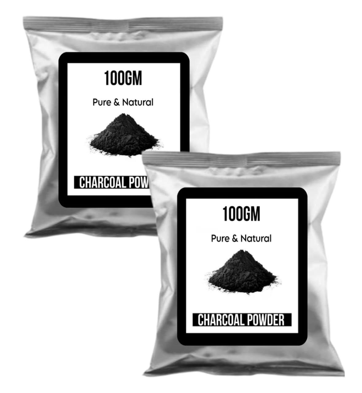 100% Pure Natural Activated Charcoal Powder for Deep Cleansing - Whitening & Brightening Face Mask for Glowing Skin (200g) | Detoxifying Facial Treatment for Acne, Blackheads & Oily Skin Care