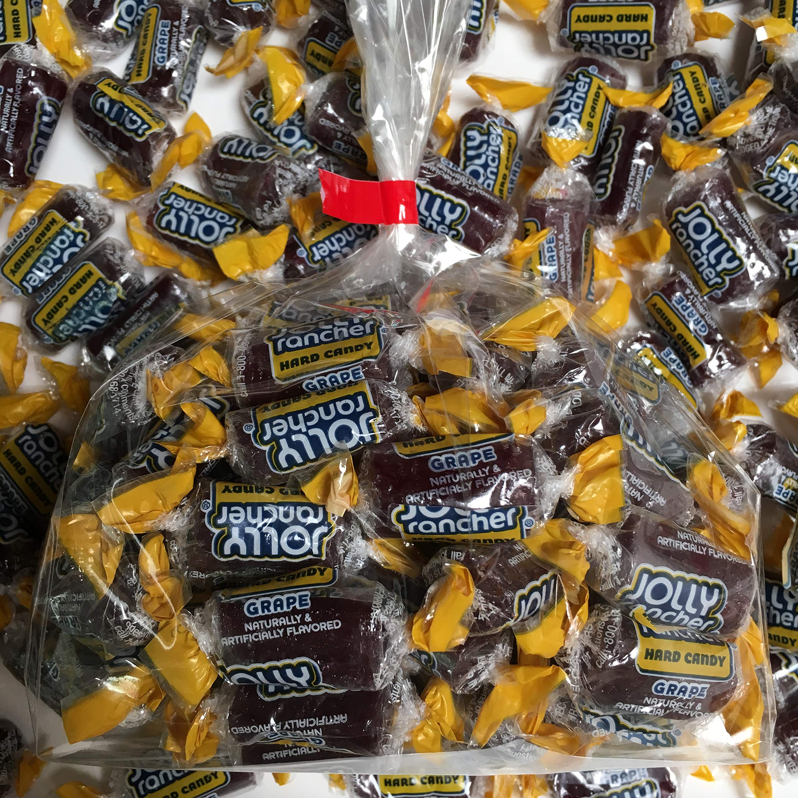Individually Wrapped Grape Jolly Rancher Hard Candies - Bulk Pack for Halloween, Party Favors & Office Snacks