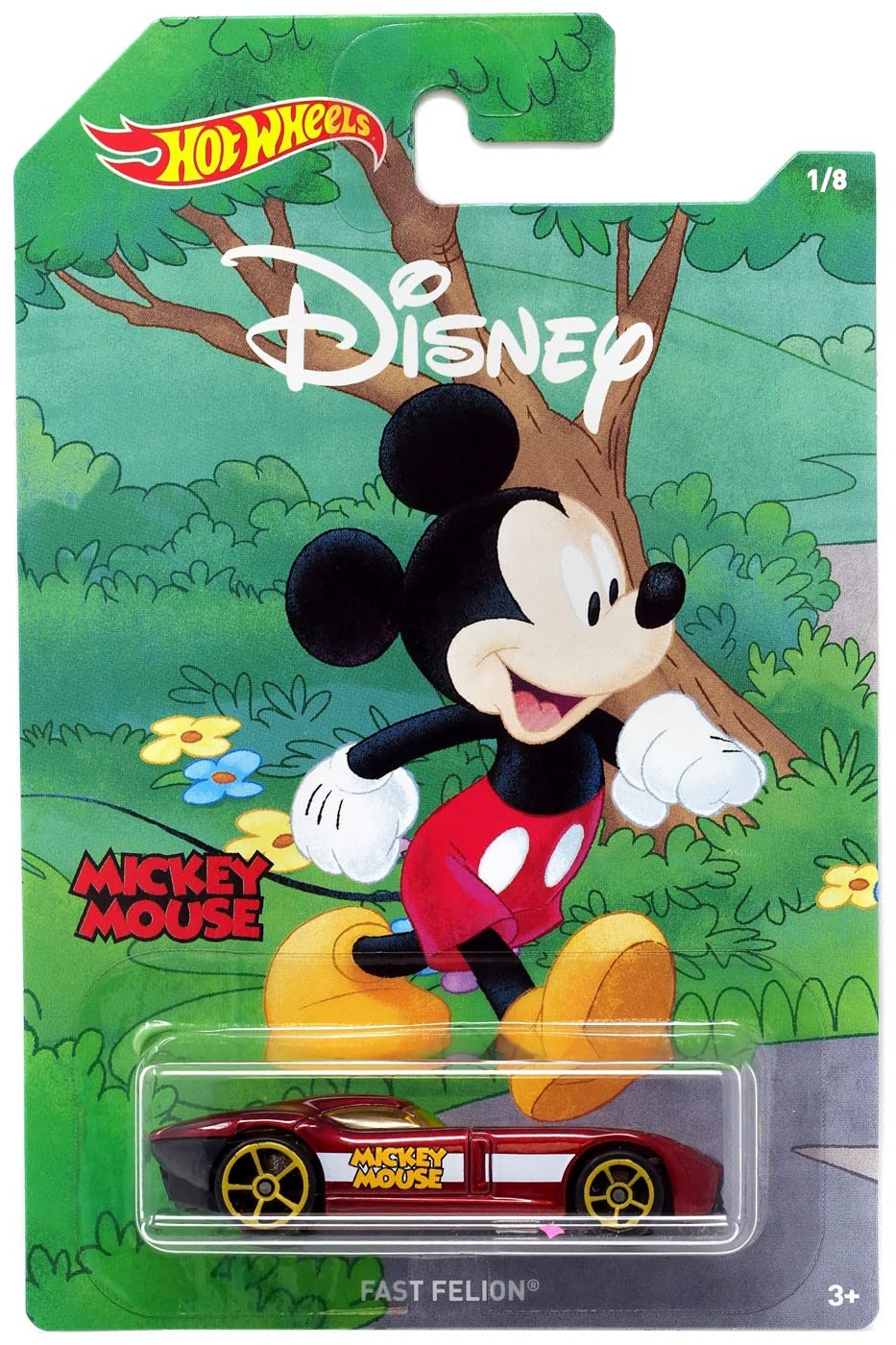 Hot Wheels Disney Mickey Mouse Die-Cast Collectible Car - Perfect for Disney Fans, Collectors & Kids Playtime