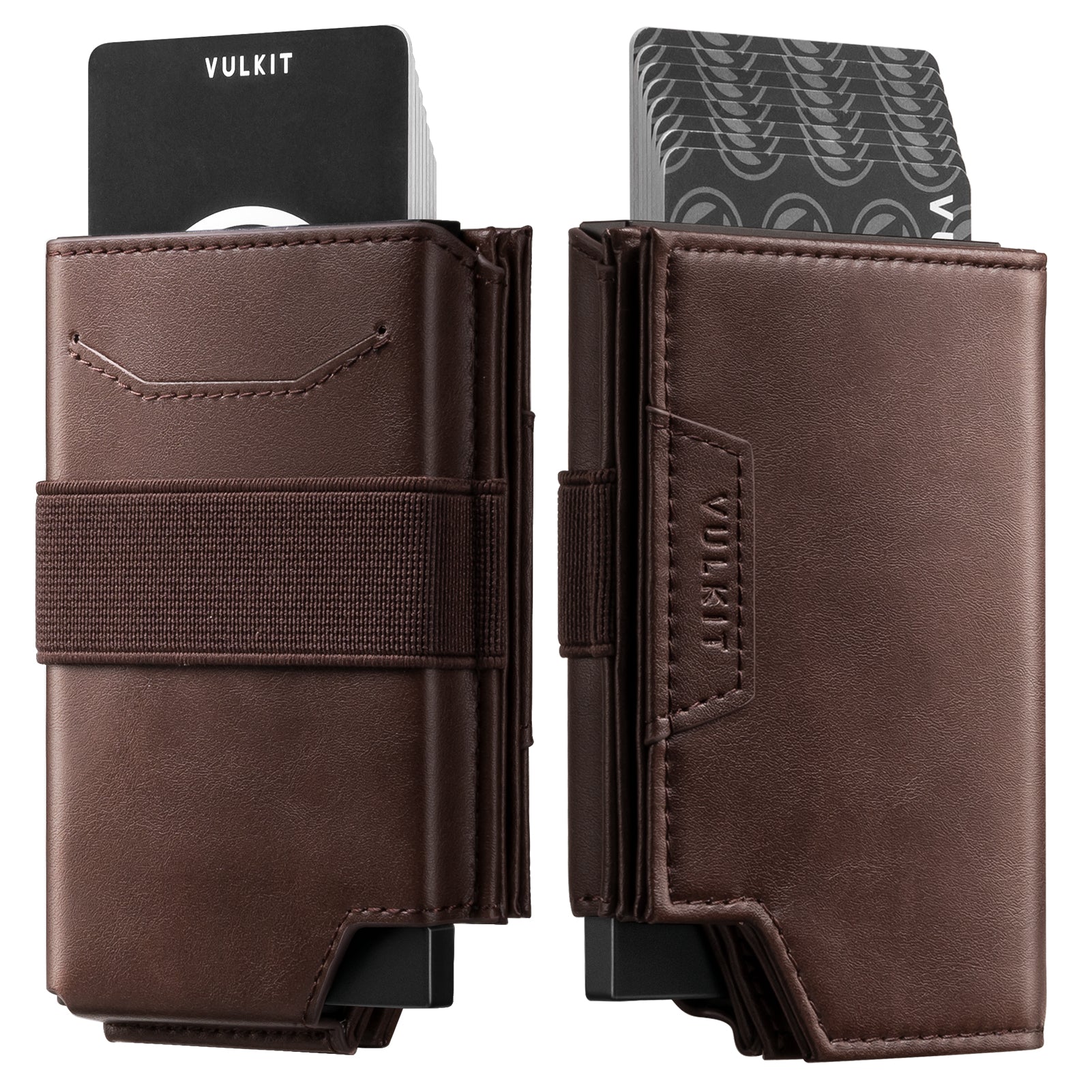 VC411 Slim Minimalist RFID Blocking Wallet - Card Holder with Money Band & Secure Magnetic Closure for Men & Women - Perfect for Travel, Everyday Use & Gift Giving