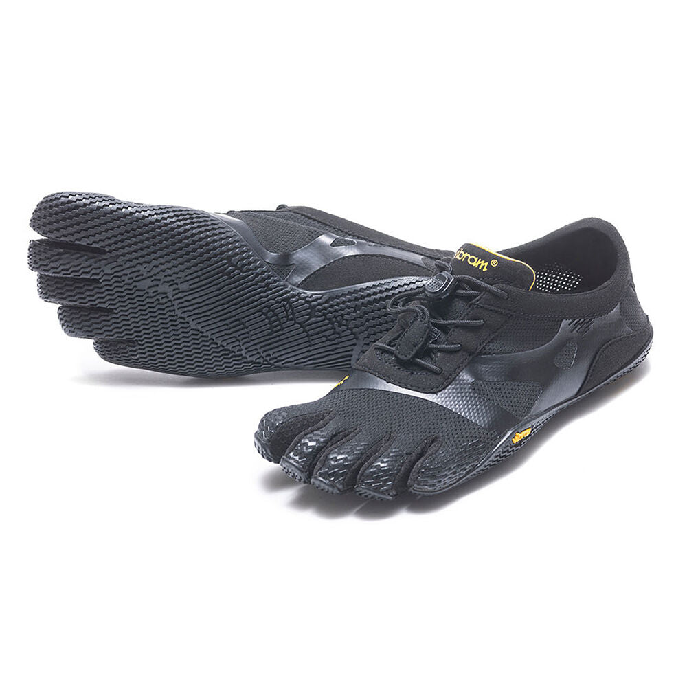 Vibram Women's KSO EVO Barefoot Shoes - Black | Lightweight & Flexible for Running, Hiking & Gym Workouts | Minimalist Design for Natural Movement