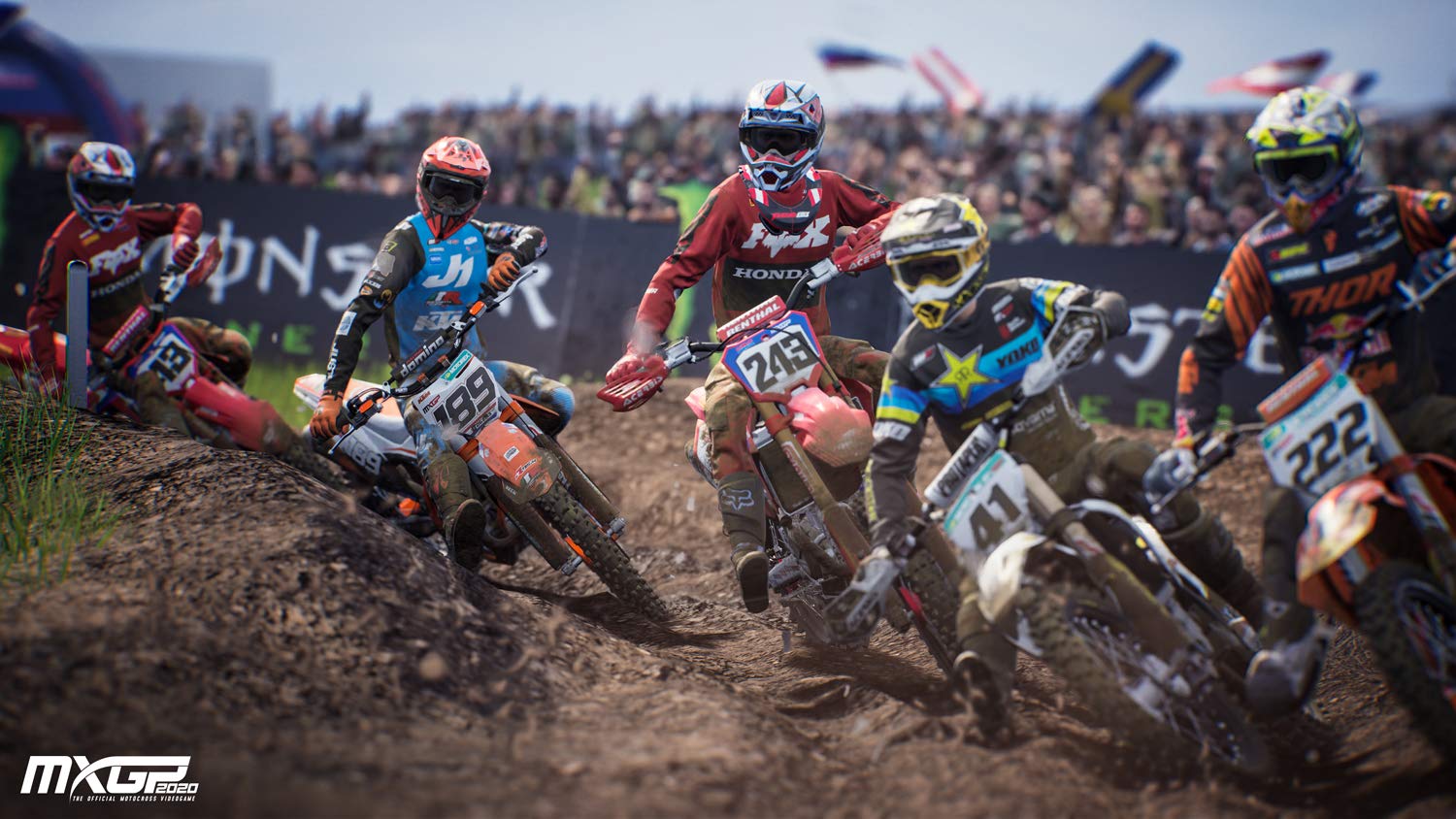 MXGP 2020 - The Official Motocross Video Game for PlayStation 5 (PS5) | Realistic Racing Simulation for Motocross Fans & Gamers | Perfect for Competitive Play & Immersive Gaming Experience