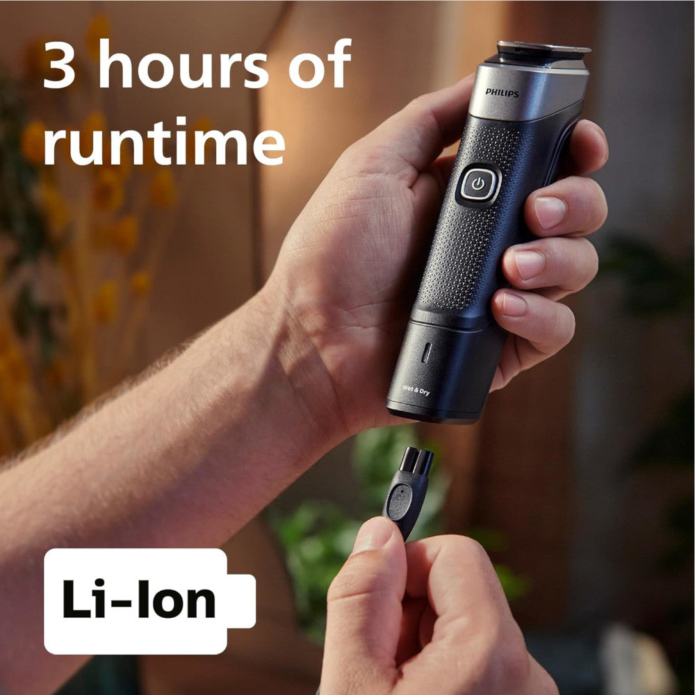PHILIPS MG5910/28 All-in-One Trimmer & Multigroom Series 5000 for Men - 18-in-1 Beard, Hair & Body Grooming Kit with 8 Attachments - Perfect for Travel, Home & Professional Use