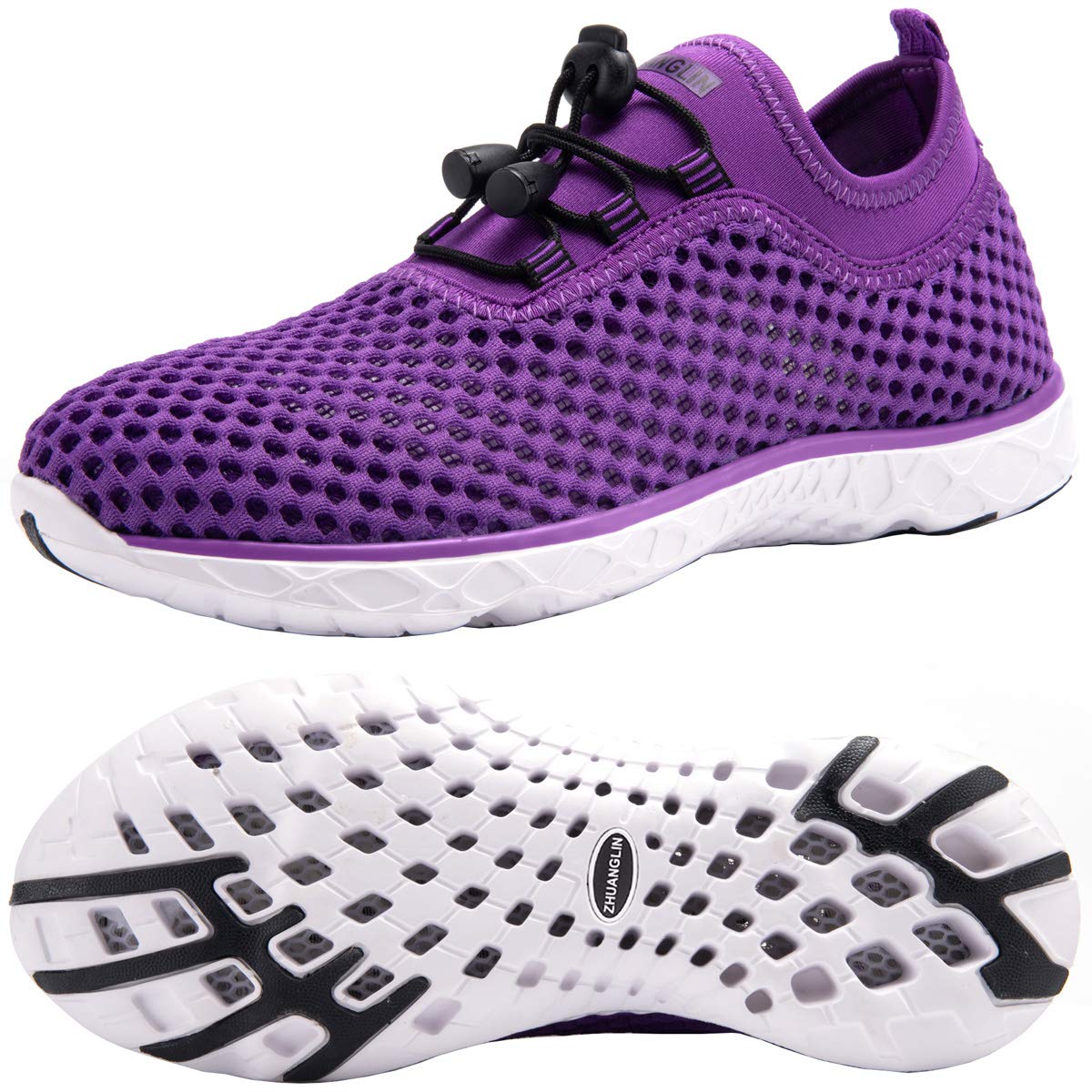 Men's Quick Drying Aqua Water Shoes - Lightweight Swim Shoes for Beach, Pool & Water Sports | Perfect for Swimming, Kayaking & Surfing