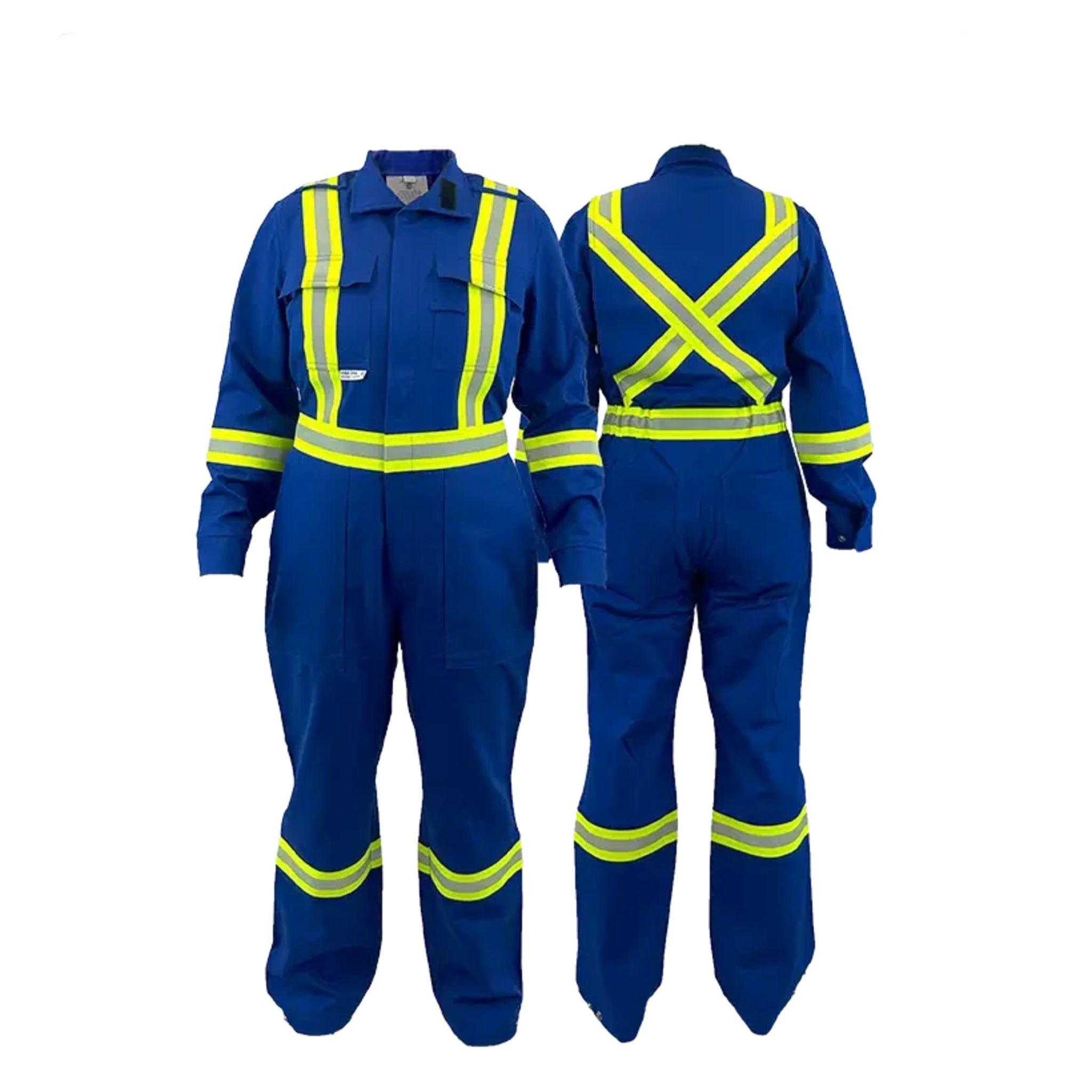 Atlas 1172 Guardian® Women's Flame Resistant (FR/AR) Coveralls - 8oz Cotton/Nylon Blend, UL Certified, High Visibility Safety Workwear for Industrial & Electrical Hazard Protection (Sizes XS-7XL) | Perfect for Oil Rig, Welding & Utility Workers