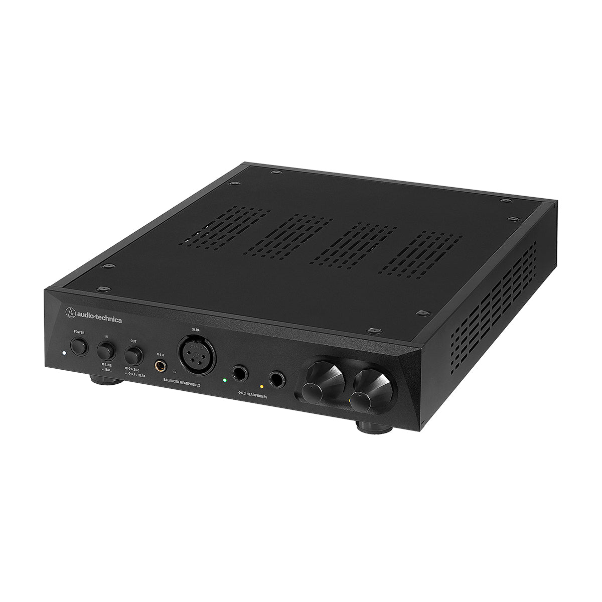 Audio Technica AT BHA100 Balanced Headphone Amplifier - High Fidelity Audio for Home Studio & Audiophile Listening