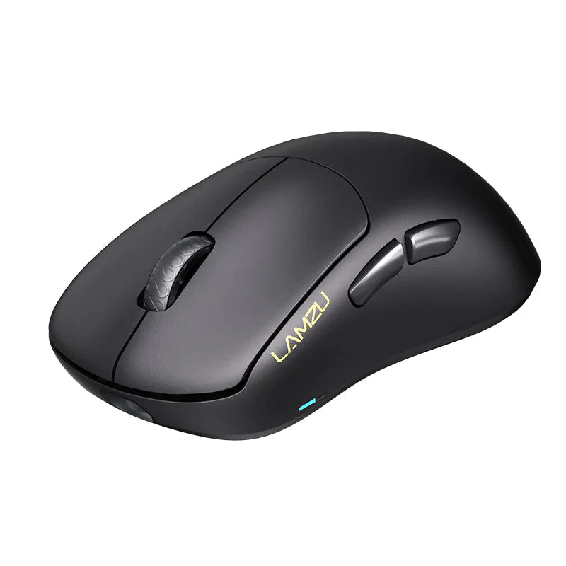 Lamzu Thorn 1K Dongle Wireless Gaming Mouse - 2.4GHz Ultra Lightweight Ergonomic Design for PC/Mac - Black & White Color Options - Perfect for FPS, MOBA & Esports Gaming