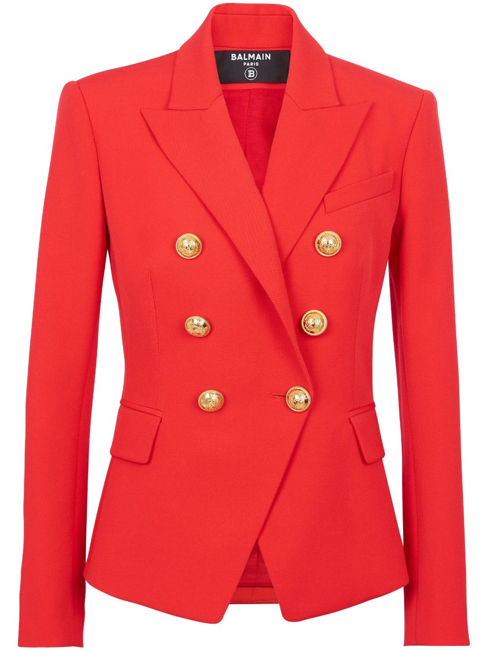 Balmain Red Jackets for Women - Luxury Designer Coats & Blazers | Perfect for Parties, Work & Evening Events