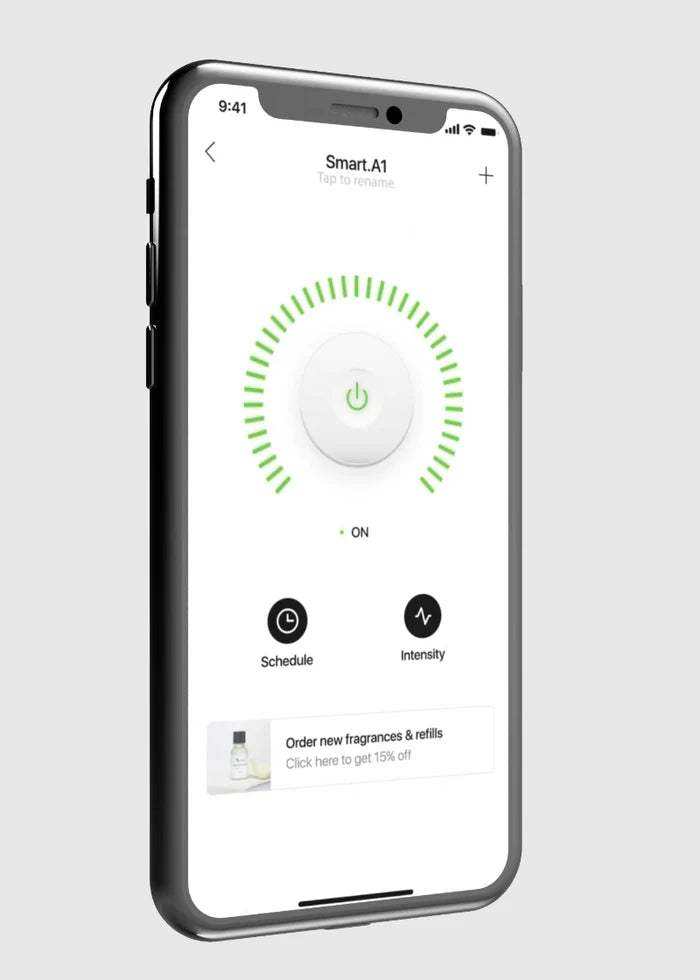 Scent Australia Smart Home Essential Oil Diffuser - Aromatherapy Ultrasonic Humidifier for Relaxation, Sleep & Stress Relief - Perfect for Bedroom, Office & Yoga Studio
