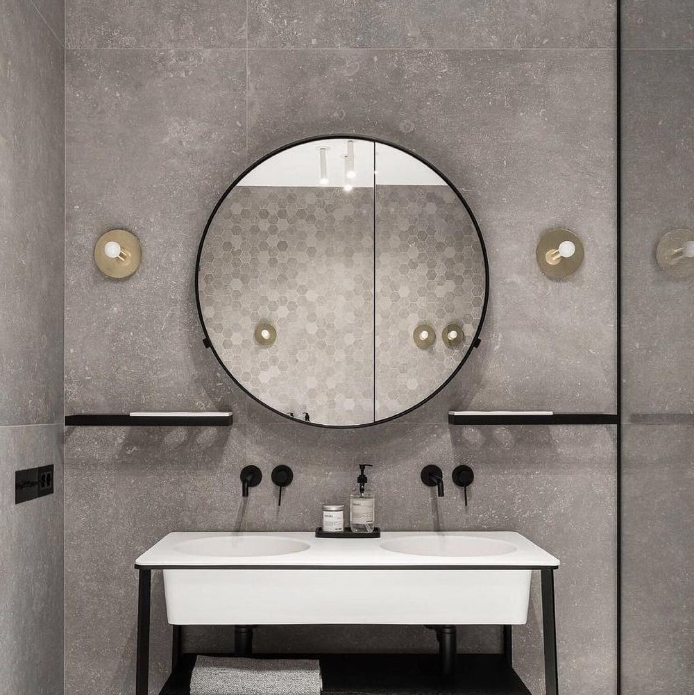 Modern Dot Wall Lamp - Minimalist LED Sconce Light for Bedroom, Living Room & Hallway - Energy Efficient Dimmable Ambient Lighting for Home Decor