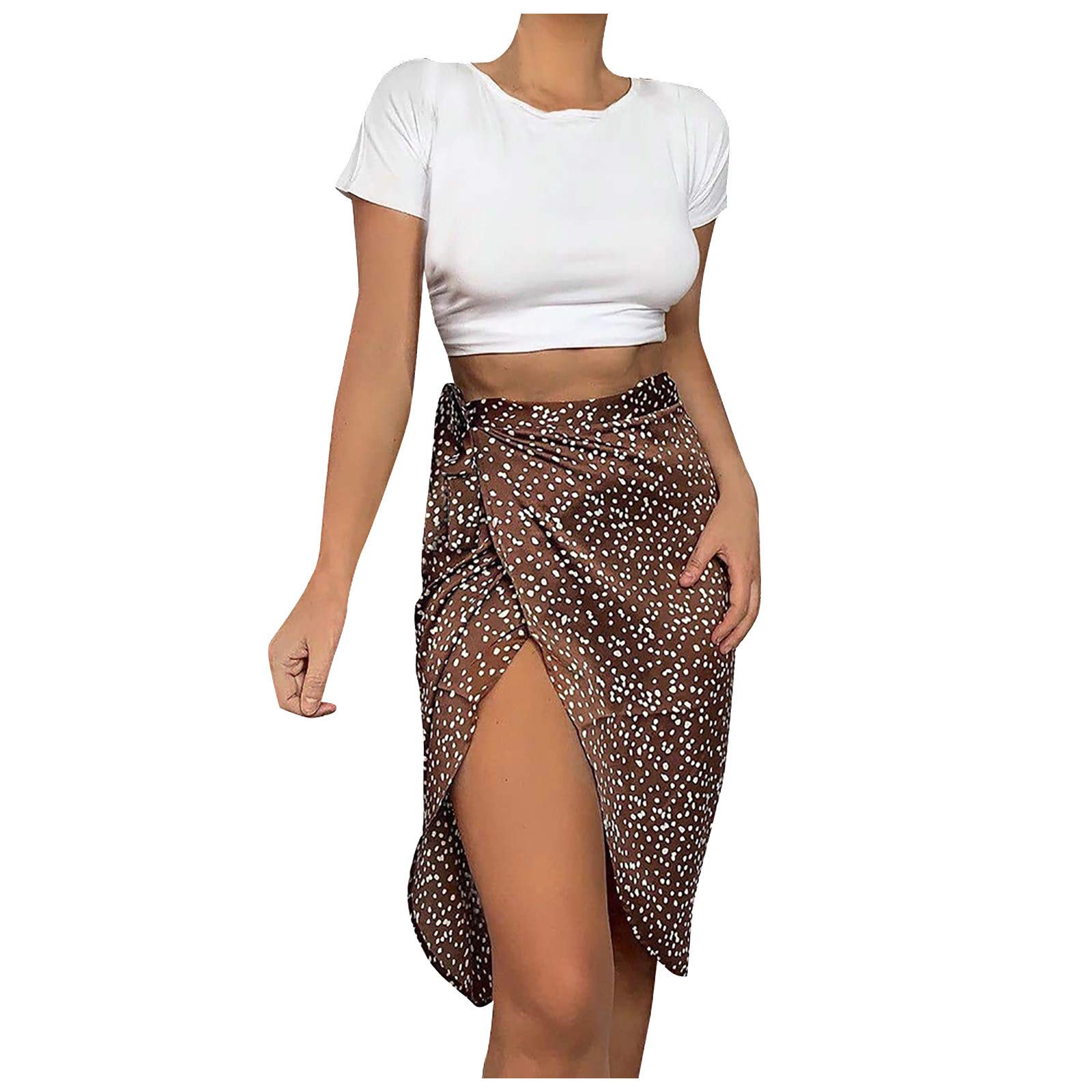 Performance Women's Athletic Mini Skort - High Waisted Tennis Skirt for Running, Golf & Training | Breathable Midi-Length Workout Skirt for Gym, Yoga & Active Lifestyle