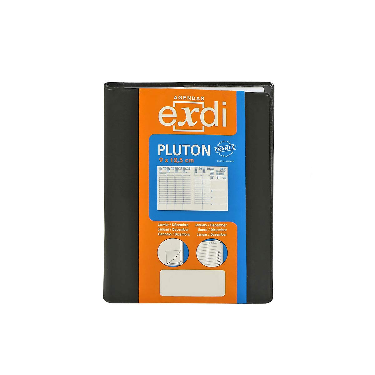 Exdi Pocket Weekly Planner 2025 (January-December) - 3.5