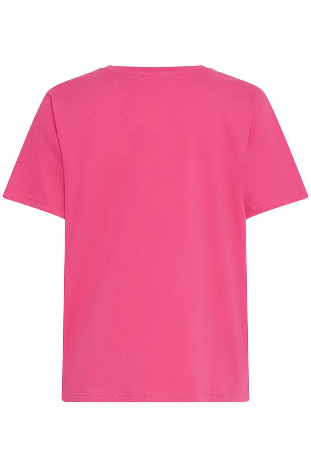Hanna Women's Casual T-Shirt - Soft Cotton Short Sleeve Tee in Pink Yarrow | Perfect for Everyday Wear, Weekend Outfits & Summer Fashion