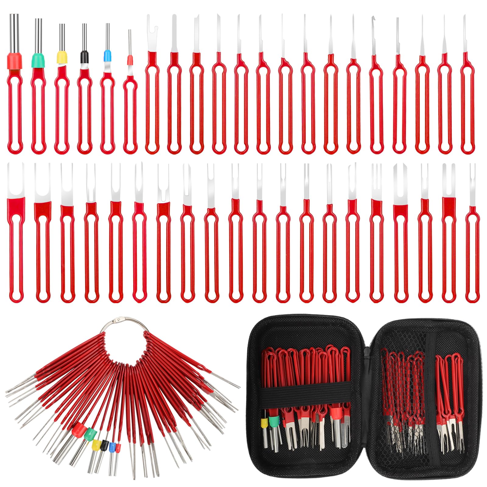 41Pcs Terminal Removal Tool Kit for Automotive & Household Devices