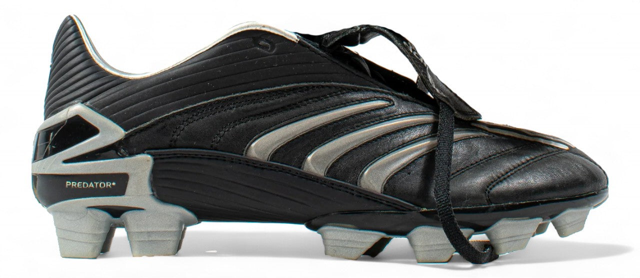 adidas Predator Absolute FG Soccer Cleats - Black/Silver for Men | Firm Ground Football Shoes for Outdoor Matches & Training
