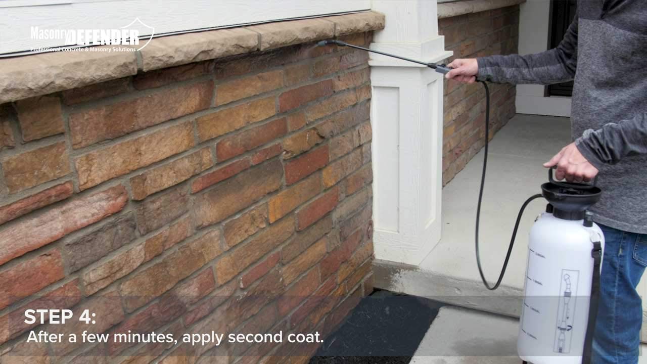 All Purpose Brick Stone & Concrete Sealer - Transparent Penetrating Waterproof Coating for Outdoor Masonry Surfaces - 2.5 Gallon - Perfect for Driveways, Patios & Foundation Protection