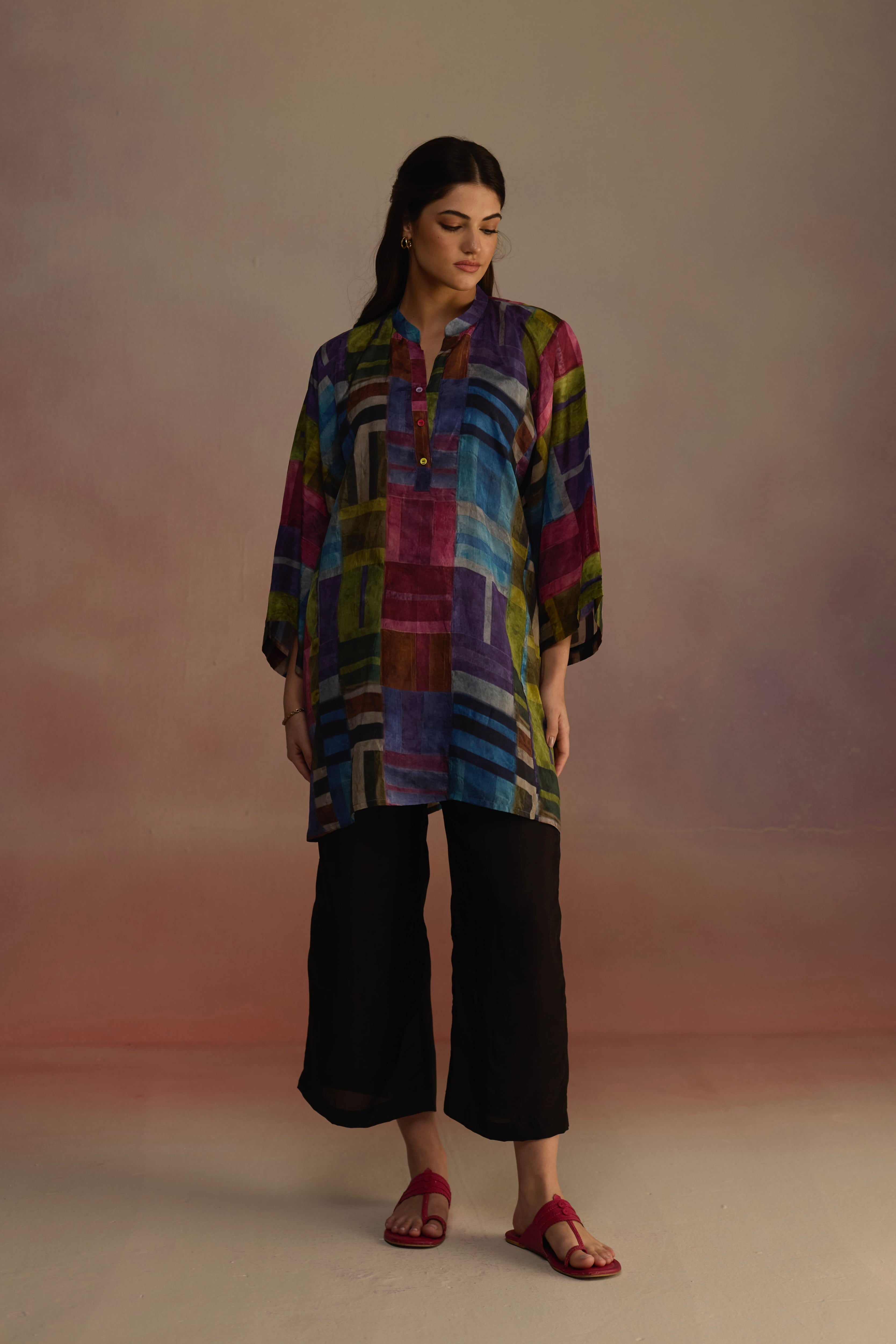 Attico Women's Boxy Top - Trendy Loose Fit Blouse for Casual & Office Wear | Perfect for Everyday Outfits & Layering