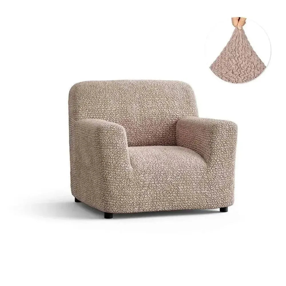 Microfiber Armchair Slipcover - Stretchable Furniture Protector for Living Room, Bedroom & Office - Easy Washable Sofa Cover for Pets & Kids