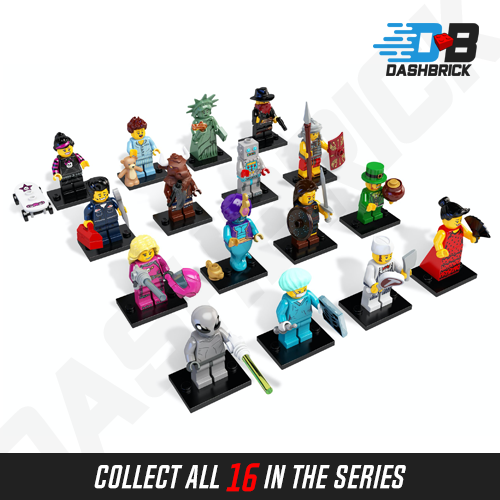 LEGO Collectible Minifigures Series 6 Skater Girl (12/16) - Perfect for LEGO Collections, Display Shelves & Creative Play